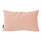 Velvet Swirl Rosa/Beige Kissenbezug | 30x50 cm | Samt/Polyester