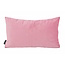 Velvet Swirl Roze/Crème | 30 x 50 cm  | Kussenhoes | Fluweel/Polyester