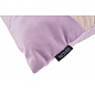 Velvet Swirl Lila/Crème Kissenbezug | 30x50 cm | Samt/Polyester