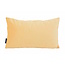 Velvet Swirl Geel/Crème Kussenhoes | 30x50 cm | Fluweel/Polyester