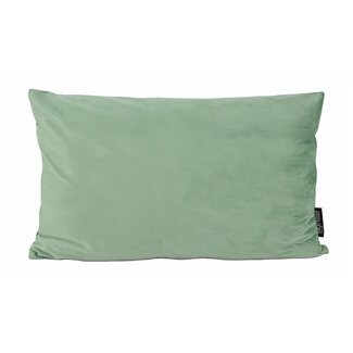Gek op kussens! Velvet Groen Long | 30 x 50 cm | Kussenhoes | Polyester