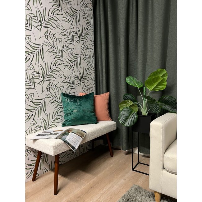 Peach Skin Zalm Roze Kussenhoes | 45x45 cm | Polyester