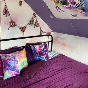 Color Explosion #1 Kussenhoes | 45x45 cm | Katoen/Polyester