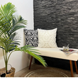 Barok Grijs/Wit Kussenhoes | 45x45 cm | Katoen/Polyester