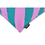 Sierkussen Stripe Aqua/Roze | 45 x 45 cm | Katoen/Polyester
