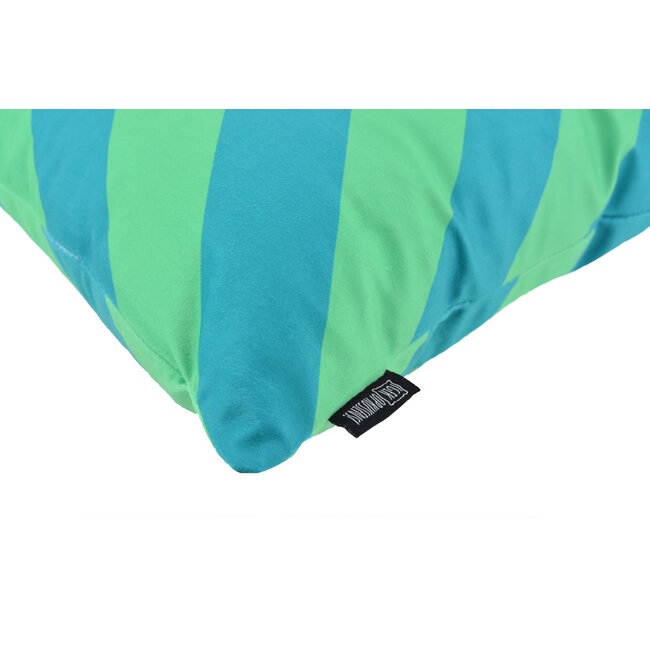 Sierkussen Stripe Groen/Petrol | 45 x 45 cm | Katoen/Polyester
