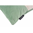 Sierkussen Velvet Swirl Groen/Crème | 30 x 50 cm  | Fluweel/Polyester