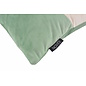 Sierkussen Velvet Swirl Groen/Crème | 30 x 50 cm  | Fluweel/Polyester