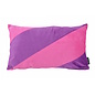 Sierkussen Velvet Swirl Paars/Roze | 30 x 50 cm  | Fluweel/Polyester