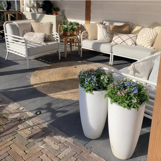 Criss Cross Kussenhoes | 30x50 cm | Katoen/Linnen