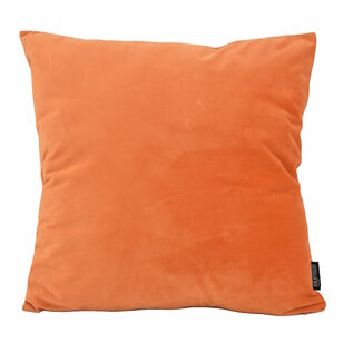 Velvet Oranje Kussenhoes | 45x45 cm | Polyester