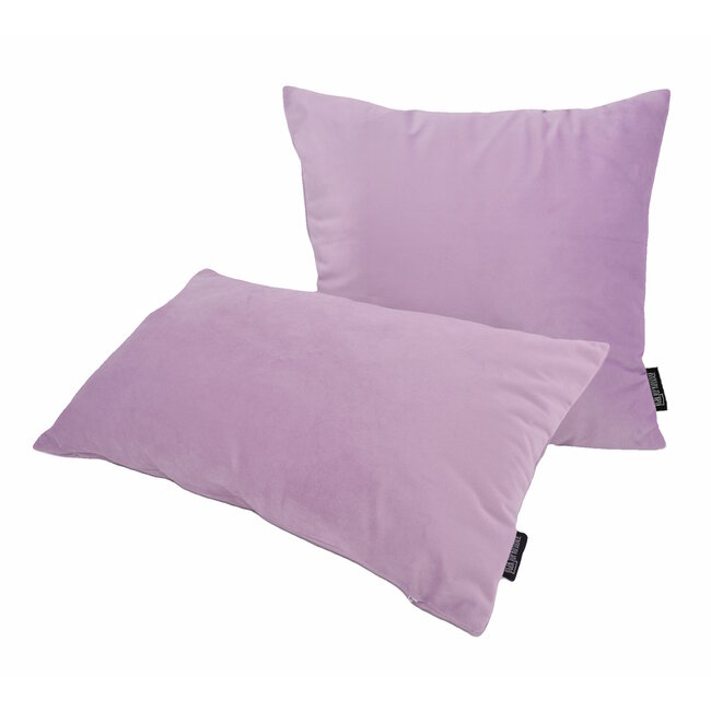 Velvet Lila Kissenbezug | 30x50 cm | Polyester