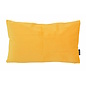 Velvet Donkergeel Kussenhoes | 30x50 cm | Polyester