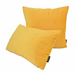Velvet Donkergeel Kussenhoes | 30x50 cm | Polyester