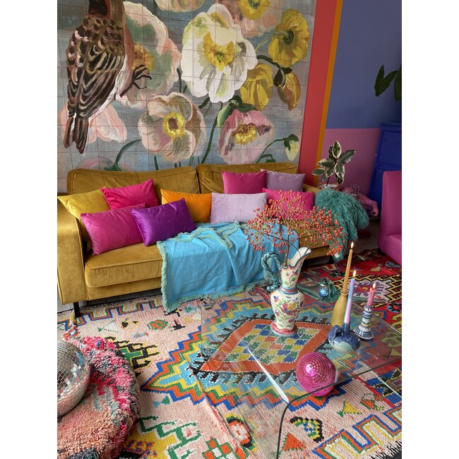 Velvet Violet Kussenhoes | 30x50 cm | Polyester