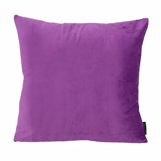 Gek op kussens! Velvet Violet Kissenbezug | 45x45 cm | Polyester