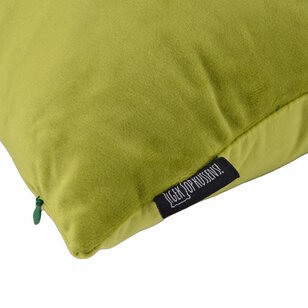Velvet Mosgroen Kussenhoes | 45x45 cm | Polyester