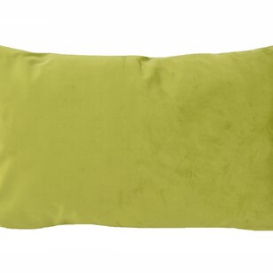Velvet Mosgroen Kussenhoes | 30x50 cm | Polyester