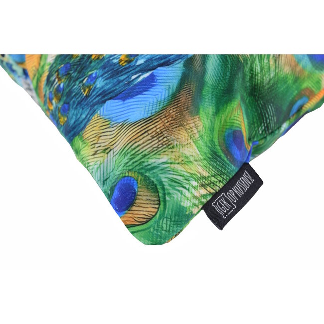 Peacock Birds | 45 x 45 cm | Kussenhoes | Katoen/Polyester