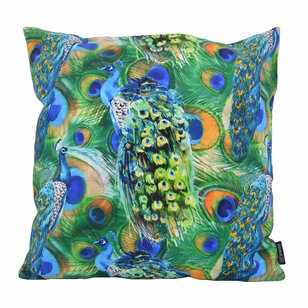 Sierkussen Peacock Birds | 45 x  45 cm | Katoen/Polyester