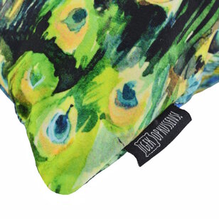 Blue Peacock Kussenhoes | 45x45 cm | Katoen/Polyester