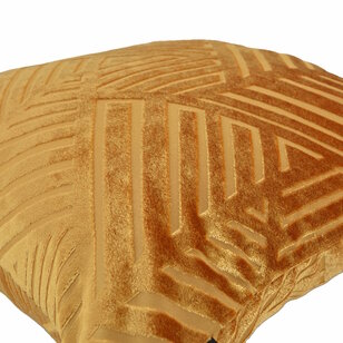 Velvet Gold Metallic #1 Kussenhoes | 45x45 cm | Polyester