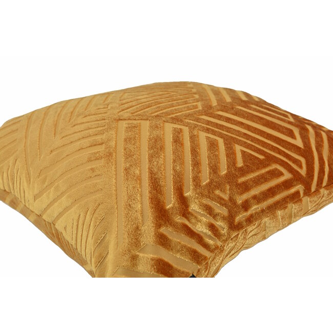 Velvet Gold Metallic #1 Kussenhoes | 45x45 cm | Polyester