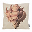 NOVÉE Sea Shell/Muschel Kissenbezug | 45x45 cm | Baumwolle/Leinen