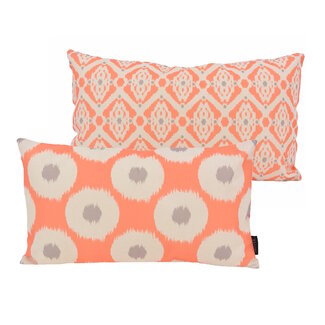 NOVÉE Imara Naranja Kissenbezug | 30x50 cm | Baumwolle/Leinen