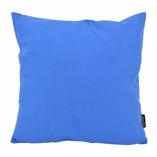 Gek op kussens! Uni Blauw | 45 x 45 cm | Kussenhoes | Katoen / Polyester