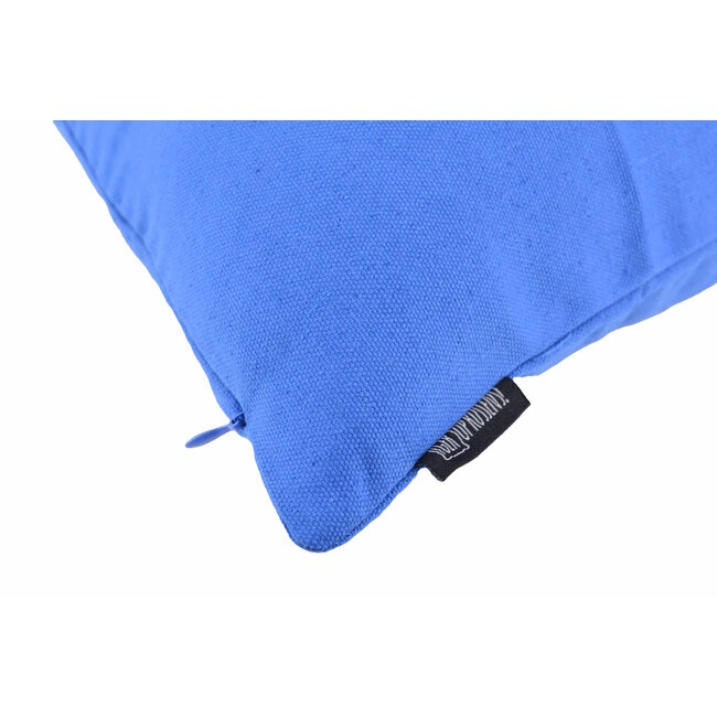 Uni Blau Kissenbezug | 45x45 cm | Baumwolle/Polyester
