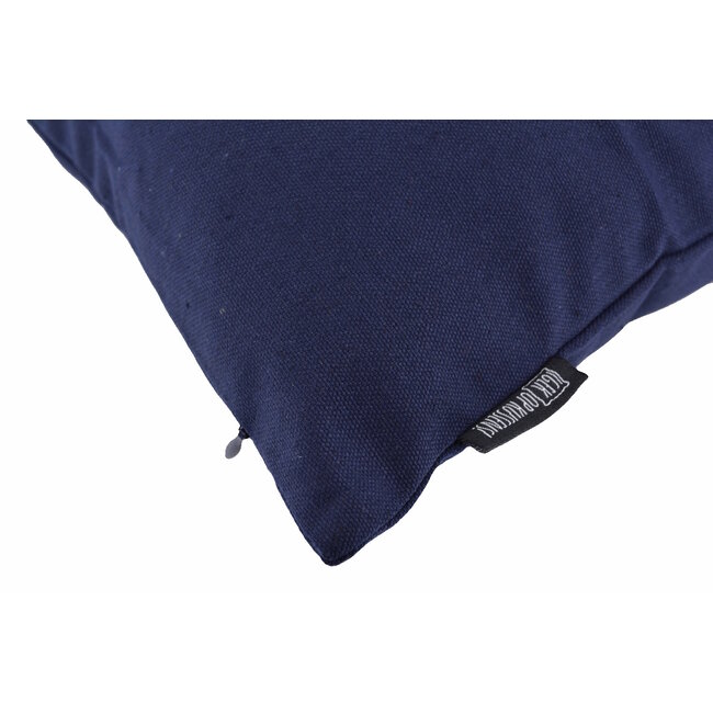 Uni Dunkelblau Kissenbezug | 45x45 cm | Baumwolle/Polyester