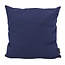 Gek op kussens! Uni Donkerblauw Kussenhoes | 45x45 cm | Katoen/Polyester