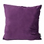 Gek op kussens! Velvet Lila Kissenbezug | 45x45 cm | Polyester
