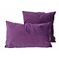 Velvet Paars Kussenhoes | 45x45 cm | Polyester