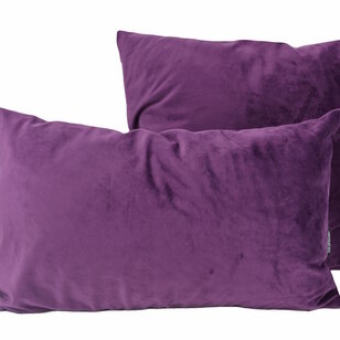 Velvet Paars Kussenhoes | 30x50 cm | Polyester