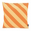 Gek op kussens! Stripe Okergeel/Geel Kussenhoes | 45x45 cm | Katoen/Polyester