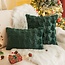 Sierkussen Furry XMAS Tree Groen | 30 x 50 cm | Polyester