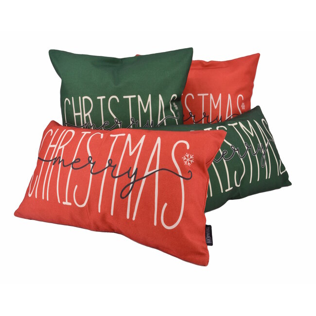Kerst #2 | 45 x 45 cm | Kussenhoes | Katoen/Linnen
