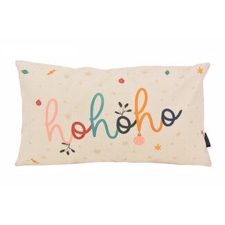 NOVÉE Hohoho Kussenhoes | 30x50 cm | Katoen/Linnen