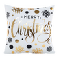 Sierkussen Balls & Snowflakes | 45 x 45 cm | Katoen/Polyester
