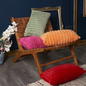 Rosie Rib Roze Kussenhoes | 30x50 cm | Polyester