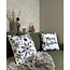 Sierkussen Zwart-Wit Sneeuw | 45 x 45 cm | Katoen/Polyester