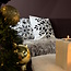 Sneeuwvlok Kissenbezug | 45x45 cm | Baumwolle/Polyester