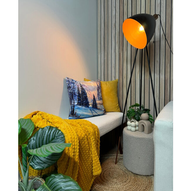 Sierkussen Winter Landscape | 45 x 45 cm | Katoen/Polyester