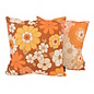 Sierkussen Retro Bloemen #2 | 45 x 45 cm | Katoen/Linnen