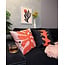 Black Coral Kussenhoes | 45x45 cm | Katoen/Polyester