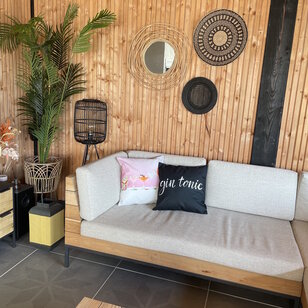 Sierkussen Gin Tonic - Outdoor | 45 x 45 cm | Katoen/Polyester