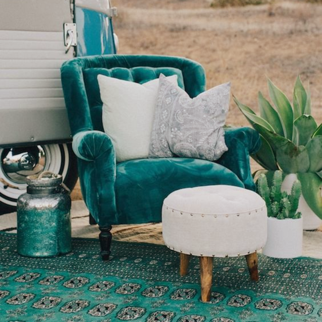 Velvet Crème Kissenbezug | 45x45 cm | Polyester