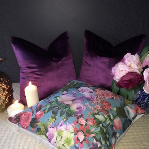 Sierkussen Velvet Paars | 45 x 45 cm | Velvet/Polyester